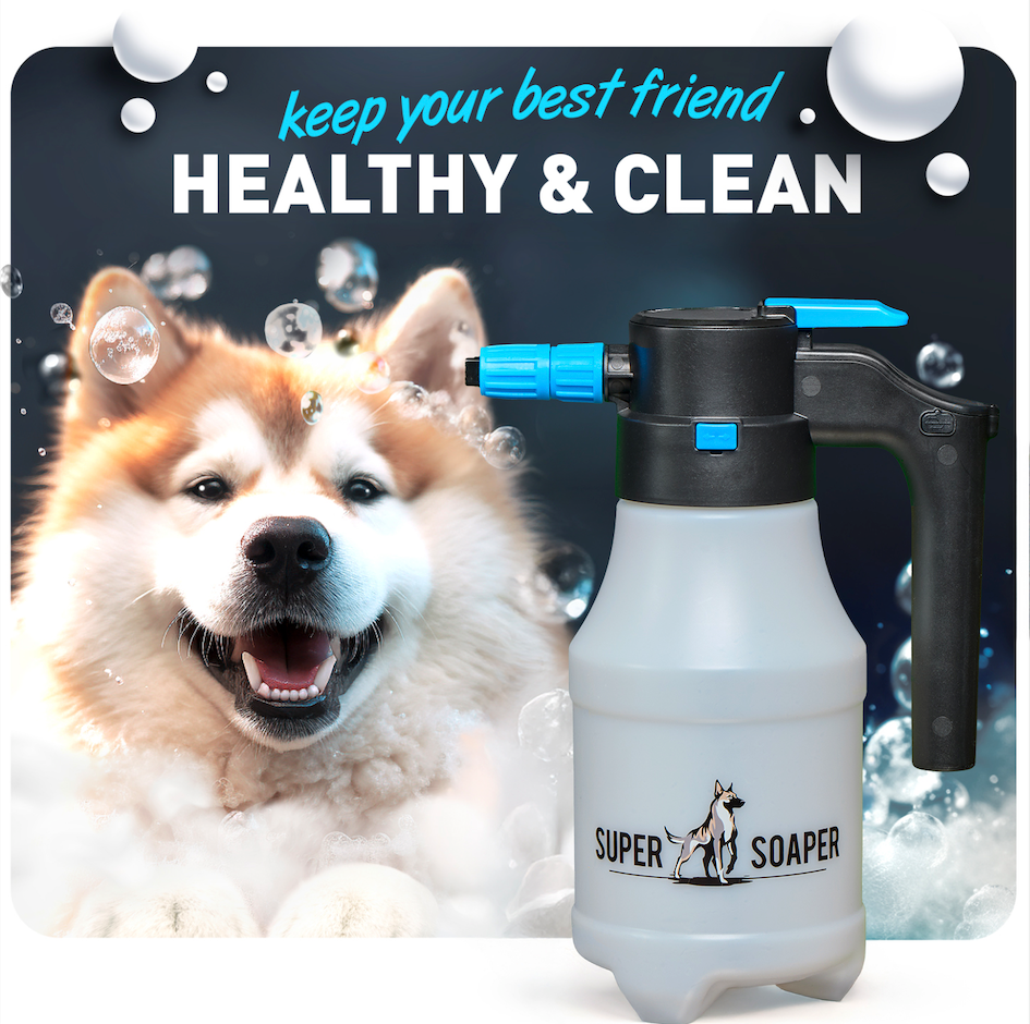 Super Soaper Dog Shampoo & Sprayer Bundle (150ml)