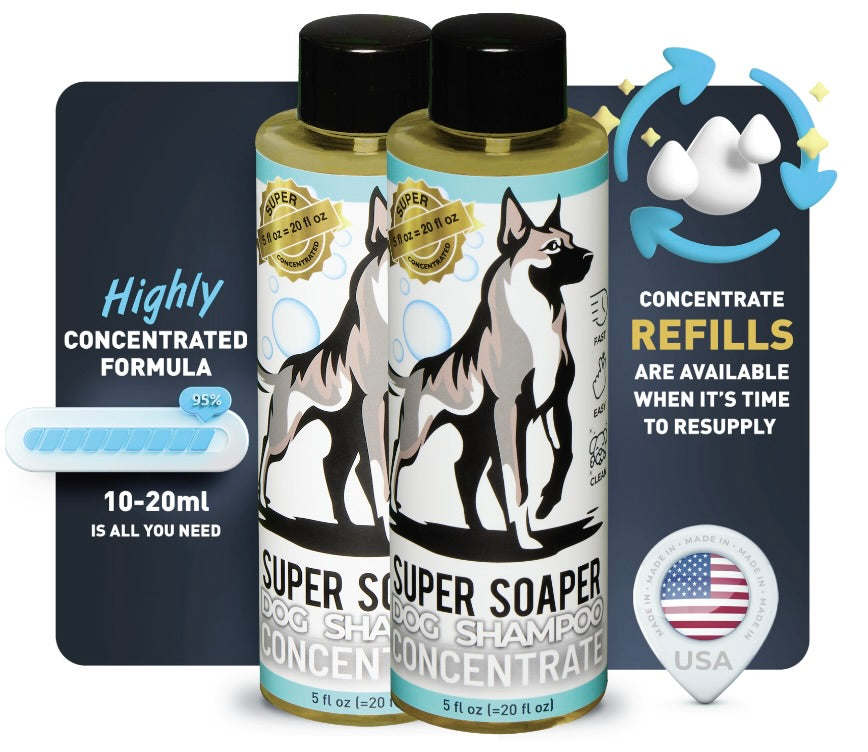 2X Super Soaper Dog Shampoo Refill (150ml)